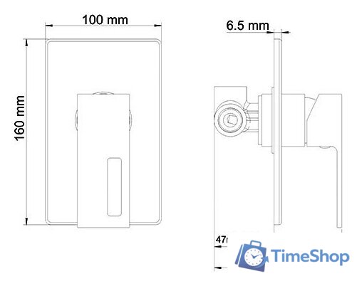 Смеситель Wasserkraft Alme 1551 - Изображение №3 — Интернет-магазин Time-Shop