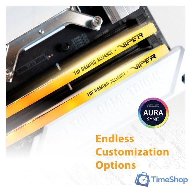 Оперативная память Patriot Viper Elite 5 RGB TUF Gaming Alliance 2x24ГБ DDR5 6600 МГц PVER548G66C34KT - Изображение №12 — Интернет-магазин Time-Shop