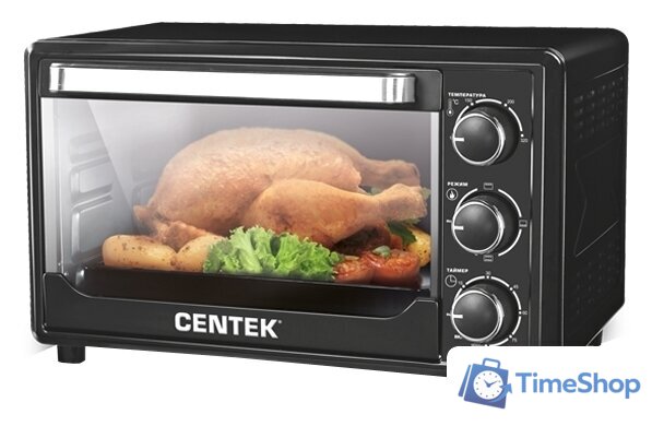 Мини-печь CENTEK CT-1537-30 (черный) - Изображение №1 — Интернет-магазин Time-Shop
