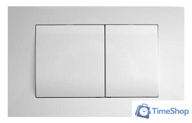 Панель смыва Керамин ИнВолл Kей Комфорт K5236-К-EEA1 (белый) - Изображение №1 — Интернет-магазин Time-Shop