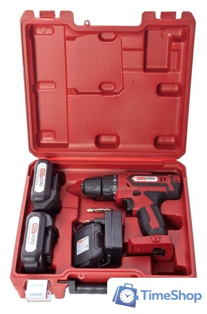 Дрель-шуруповерт RedVerg RD-S18M/U (с 2-мя АКБ, кейс) - Изображение №10 — Интернет-магазин Time-Shop