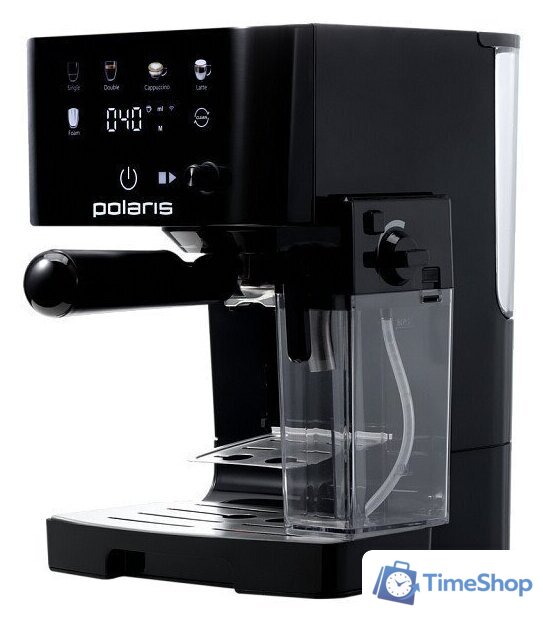 Рожковая кофеварка Polaris PCM 1560 Wi-Fi IQ Home - Изображение №2 — Интернет-магазин Time-Shop