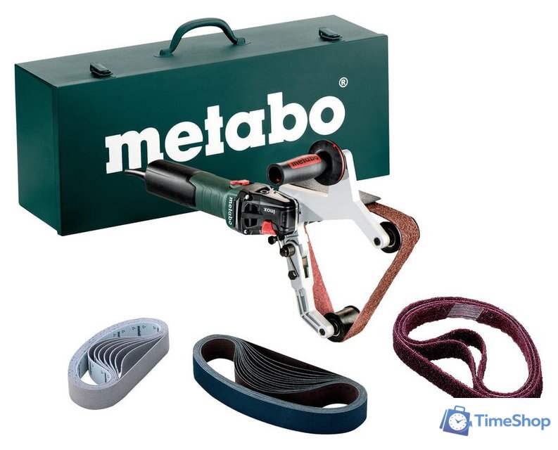 Ленточная шлифмашина Metabo RBE 15-180 SET 602243500 - Изображение №1 — Интернет-магазин Time-Shop