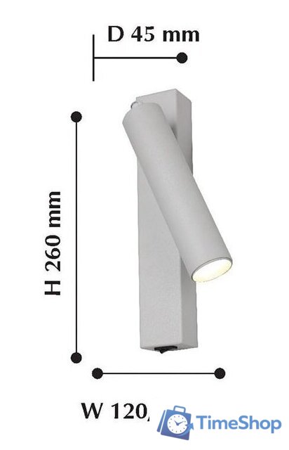 Спот Favourite Specimen 2229-1W - Изображение №2 — Интернет-магазин Time-Shop