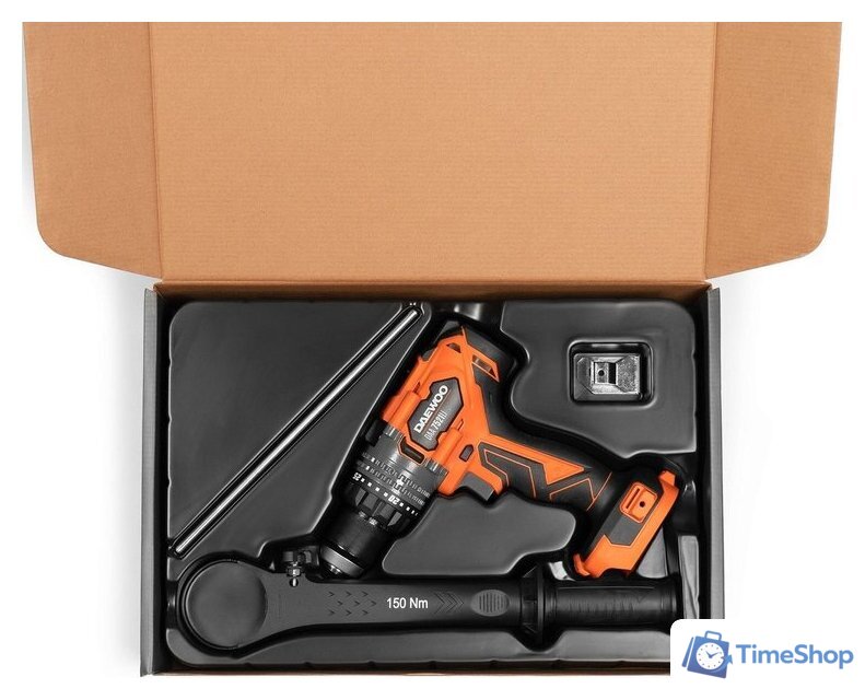 Ударная дрель-шуруповерт Daewoo Power DAA 7521Li (без АКБ) - Изображение №9 — Интернет-магазин Time-Shop