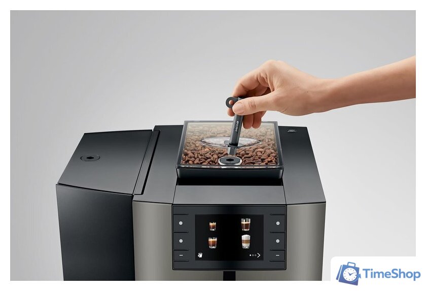 Кофемашина JURA X10 Dark Inox EA 15546 - Изображение №3 — Интернет-магазин Time-Shop