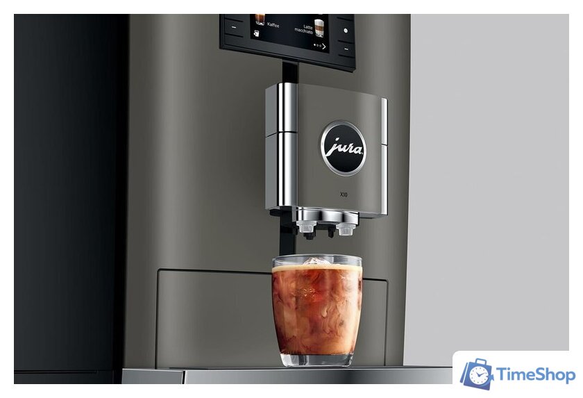 Кофемашина JURA X10 Dark Inox EA 15546 - Изображение №9 — Интернет-магазин Time-Shop