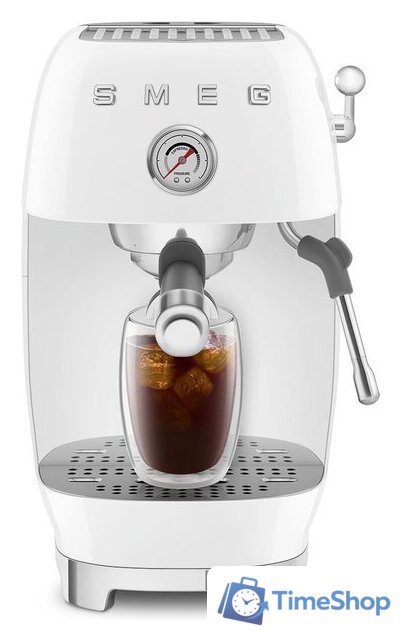 Рожковая кофеварка Smeg ECF03WHEU - Изображение №5 — Интернет-магазин Time-Shop