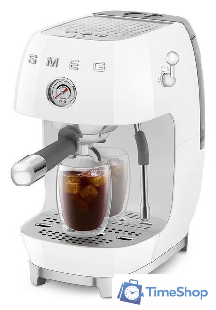 Рожковая кофеварка Smeg ECF03WHEU - Изображение №9 — Интернет-магазин Time-Shop