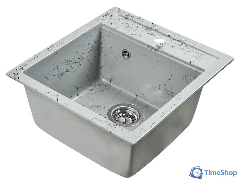 Кухонная мойка Wisent WA45-16 (с сифоном GER013) - Изображение №4 — Интернет-магазин Time-Shop