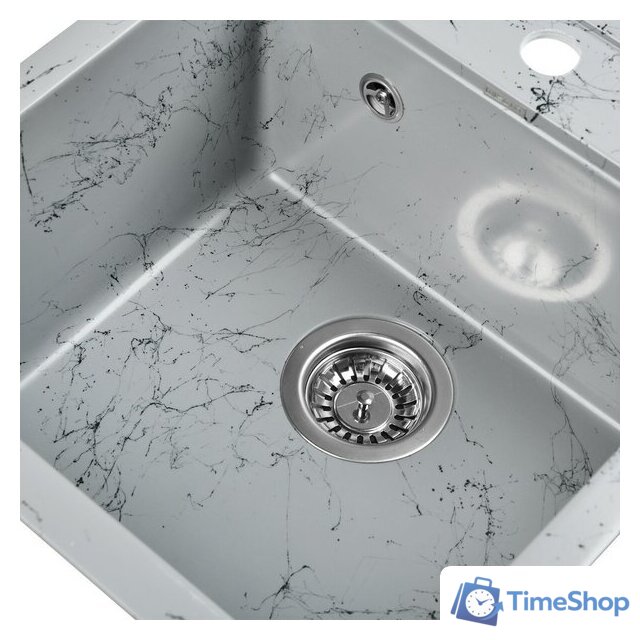 Кухонная мойка Wisent WA45-16 (с сифоном GER013) - Изображение №3 — Интернет-магазин Time-Shop