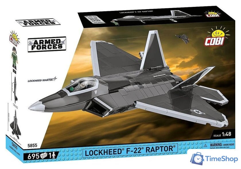 Конструктор Cobi Armed Forces Lockheed F-22 Raptor - Изображение №17 — Интернет-магазин Time-Shop