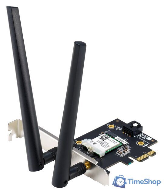 Wi-Fi/Bluetooth адаптер ASUS PCE-AX1800 - Изображение №1 — Интернет-магазин Time-Shop