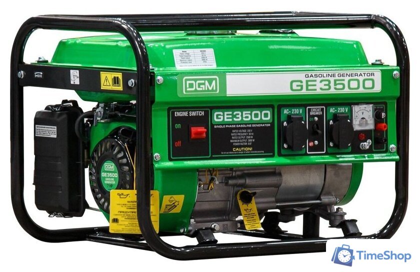 Бензиновый генератор DGM GE3500 - Изображение №1 — Интернет-магазин Time-Shop