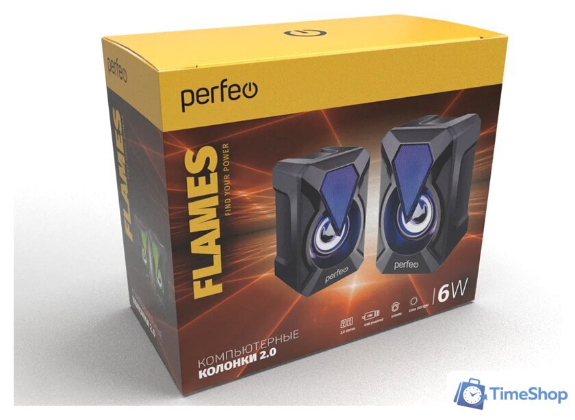 Акустика Perfeo Flames - Изображение №4 — Интернет-магазин Time-Shop