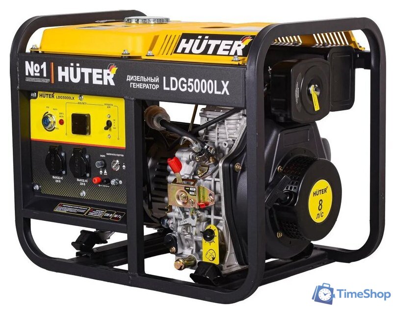 Дизельный генератор Huter LDG 5000LX - Изображение №1 — Интернет-магазин Time-Shop
