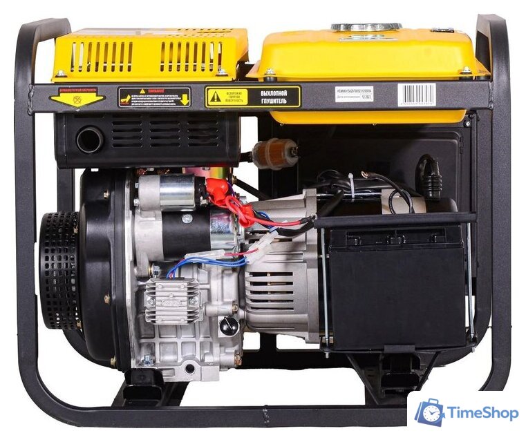 Дизельный генератор Huter LDG 5000LX - Изображение №5 — Интернет-магазин Time-Shop