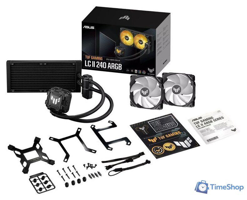 Система жидкостного охлаждения для процессора ASUS TUF Gaming LC II 240 ARGB - Изображение №6 — Интернет-магазин Time-Shop