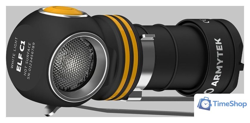 Фонарь Armytek Elf C1 USB-С (теплый белый) - Изображение №3 — Интернет-магазин Time-Shop
