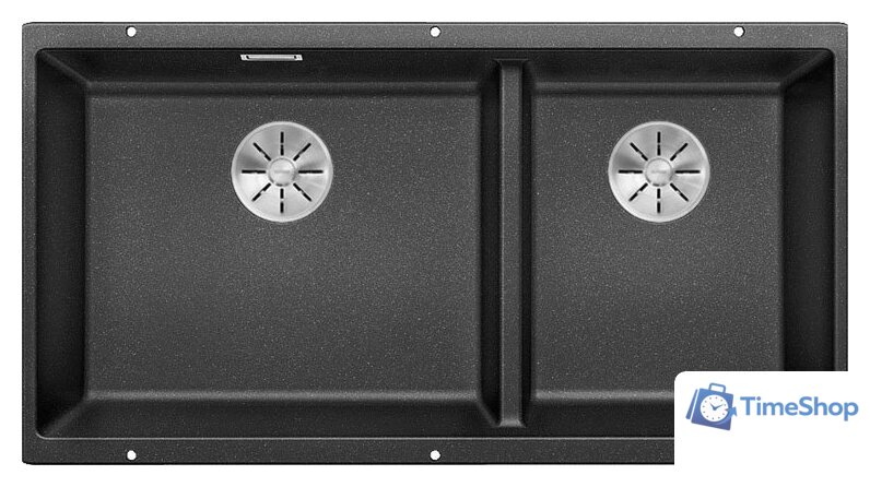 Кухонная мойка Blanco Subline 480/320-U (антрацит) 523584 - Изображение №1 — Интернет-магазин Time-Shop