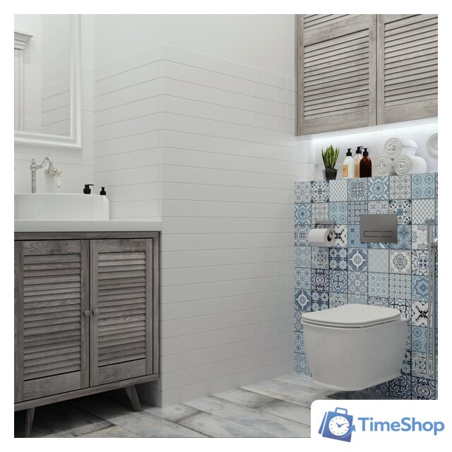 Инсталляция для унитаза Lavinia Boho Relfix 5 в 1 77010031 (хром пластик) - Изображение №4 — Интернет-магазин Time-Shop