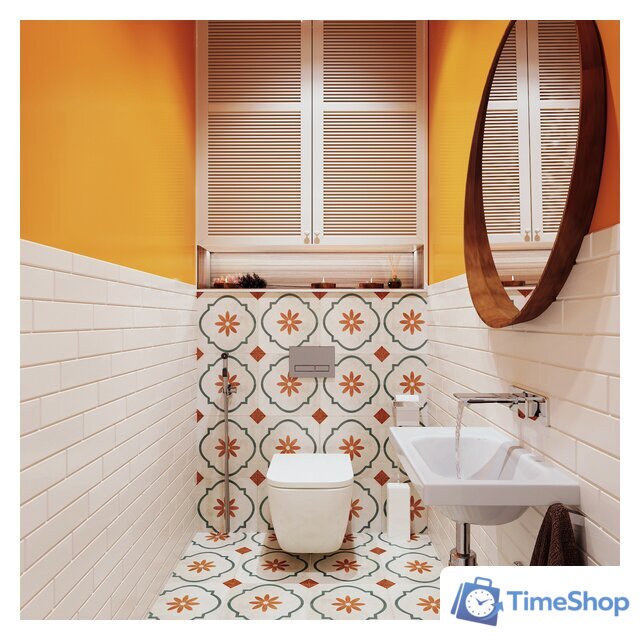 Инсталляция для унитаза Lavinia Boho Relfix 5 в 1 77010031 (хром пластик) - Изображение №5 — Интернет-магазин Time-Shop