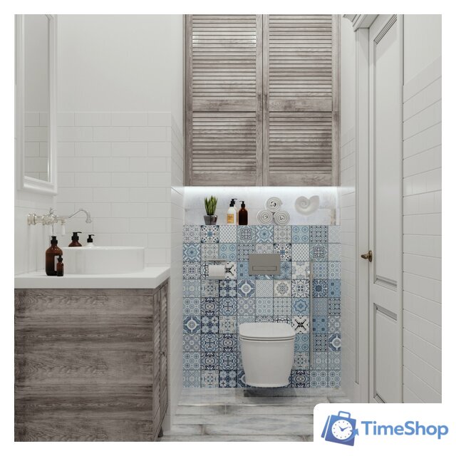 Инсталляция для унитаза Lavinia Boho Relfix 5 в 1 77010031 (хром пластик) - Изображение №3 — Интернет-магазин Time-Shop