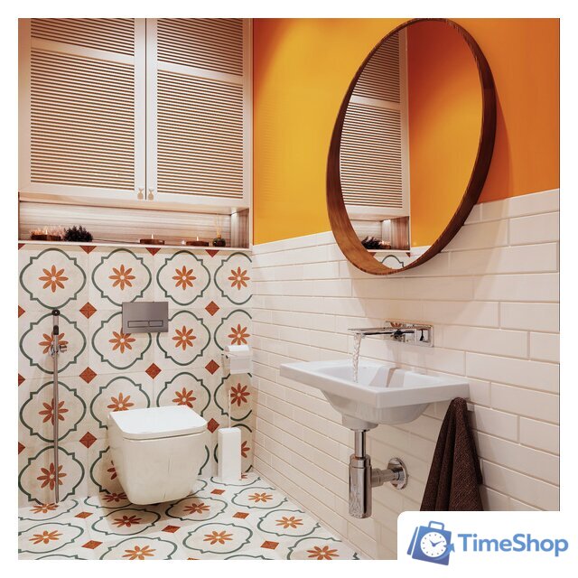 Инсталляция для унитаза Lavinia Boho Relfix 5 в 1 77010031 (хром пластик) - Изображение №6 — Интернет-магазин Time-Shop