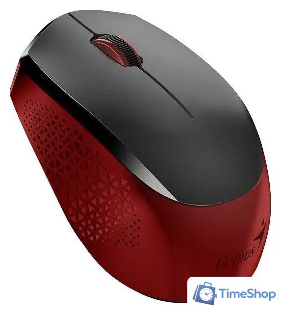 Мышь Genius NX-8000S USB-A (черный/красный) - Изображение №2 — Интернет-магазин Time-Shop