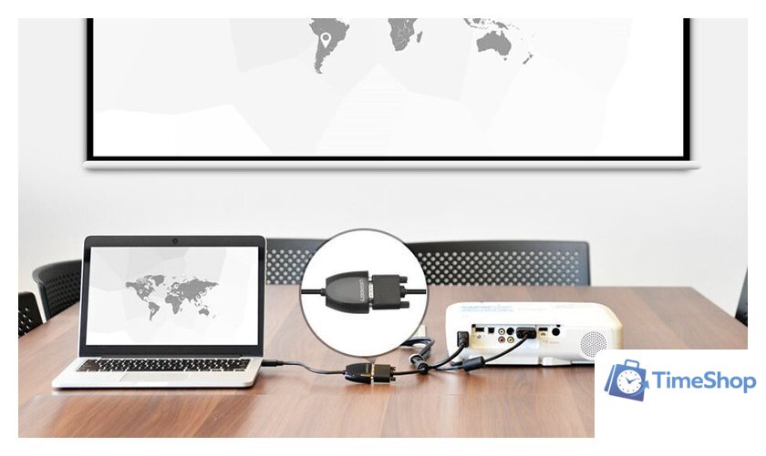 Адаптер Ugreen MM105 40253 VGA - HDMI - Изображение №2 — Интернет-магазин Time-Shop
