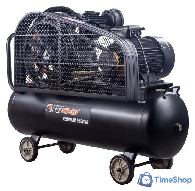Компрессор FoxWeld Aeromax 550/100 5075 - Изображение №3 — Интернет-магазин Time-Shop