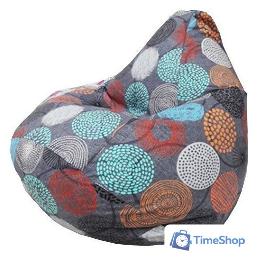 Кресло-мешок Flagman Груша Макси Г2.4-107 Рингс 01 - Изображение №1 — Интернет-магазин Time-Shop