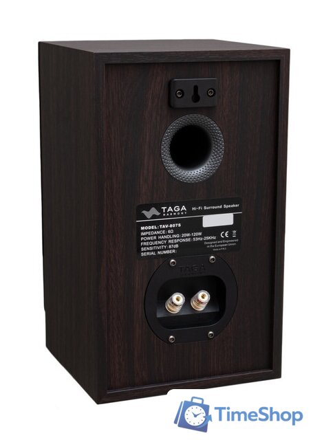 Полочная акустика Taga Harmony TAV-807S (венге) - Изображение №3 — Интернет-магазин Time-Shop