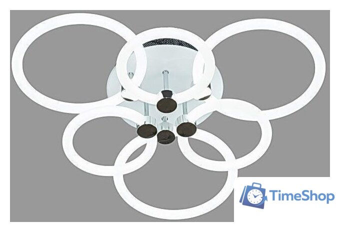 Люстра средней высоты Aitin Pro N5245/3+3 (хром) - Изображение №1 — Интернет-магазин Time-Shop