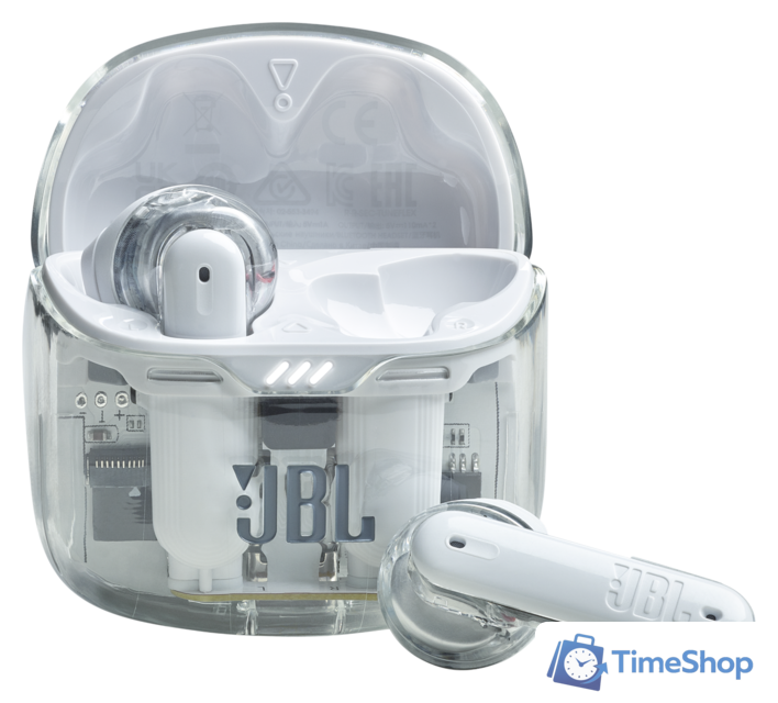 Наушники JBL Tune Flex Ghost (белый) - Изображение №1 — Интернет-магазин Time-Shop