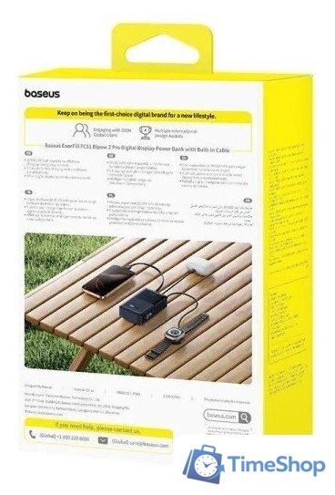 Внешний аккумулятор Baseus EnerFill FC51 Bipow2 Pro Power Bank 30000mAh (черный) - Изображение №5 — Интернет-магазин Time-Shop