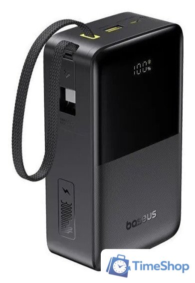 Внешний аккумулятор Baseus EnerFill FC51 Bipow2 Pro Power Bank 30000mAh (черный) - Изображение №1 — Интернет-магазин Time-Shop