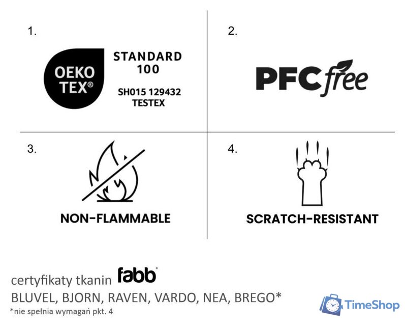 Пуфик Signal Doti B (Bluvel 14 темно-серый) - Изображение №6 — Интернет-магазин Time-Shop