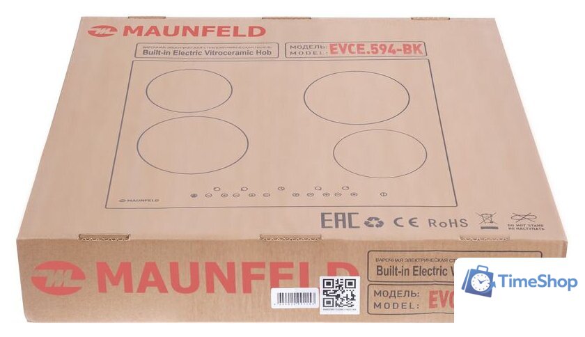 Варочная панель MAUNFELD EVCE.594-BK - Изображение №8 — Интернет-магазин Time-Shop