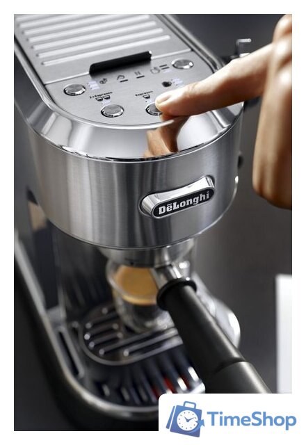 Рожковая кофеварка DeLonghi Dedica Maestro Plus EC950.M - Изображение №7 — Интернет-магазин Time-Shop