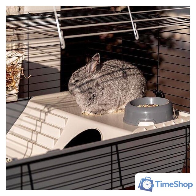 Клетка Ferplast Rabbit 100 Double 57046817 - Изображение №8 — Интернет-магазин Time-Shop