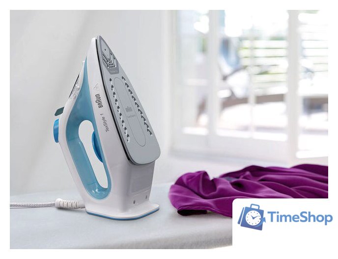 Утюг Braun TexStyle 1 SI 1050 BL - Изображение №5 — Интернет-магазин Time-Shop