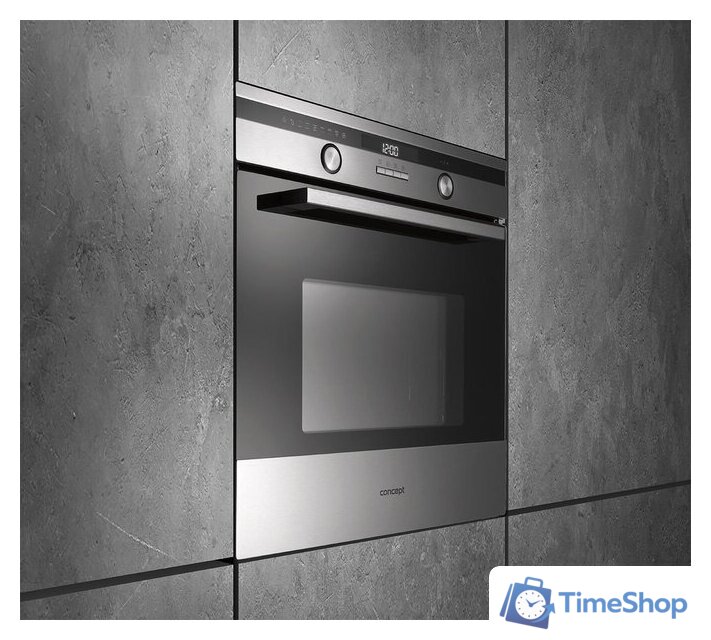 Электрический духовой шкаф Concept ETV7460SS - Изображение №4 — Интернет-магазин Time-Shop