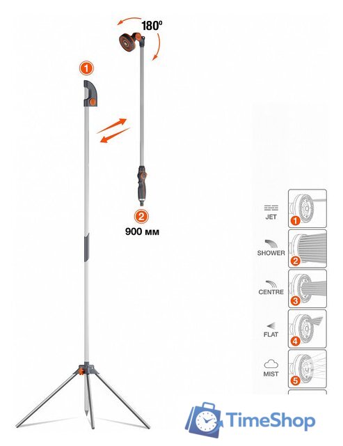 Душ на штанге Daewoo Power DGS 3000 - Изображение №1 — Интернет-магазин Time-Shop