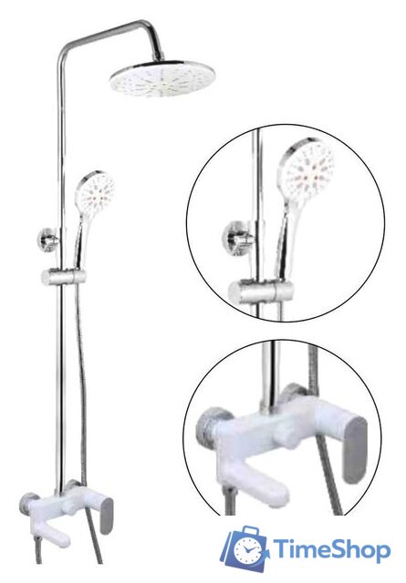 Душевая система  Fashun A2482-8 - Изображение №1 — Интернет-магазин Time-Shop