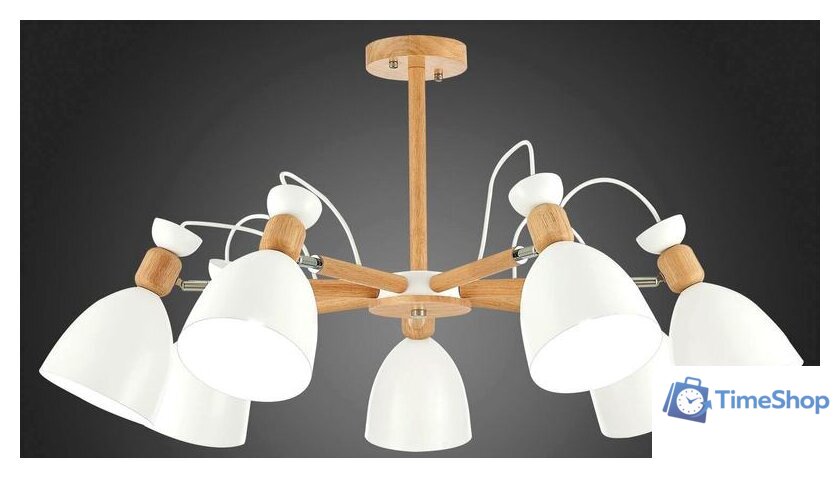 Люстра средней высоты Evoluce Balcamo SLE103802-07 - Изображение №3 — Интернет-магазин Time-Shop