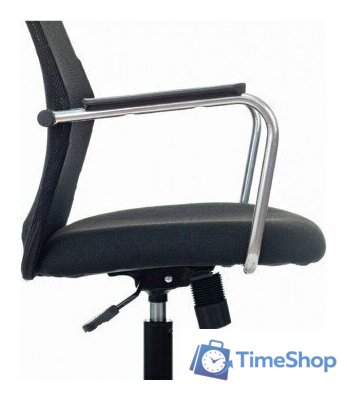 Офисное кресло Бюрократ KB-5M/SL (TW-01 3C11 черный) - Изображение №4 — Интернет-магазин Time-Shop