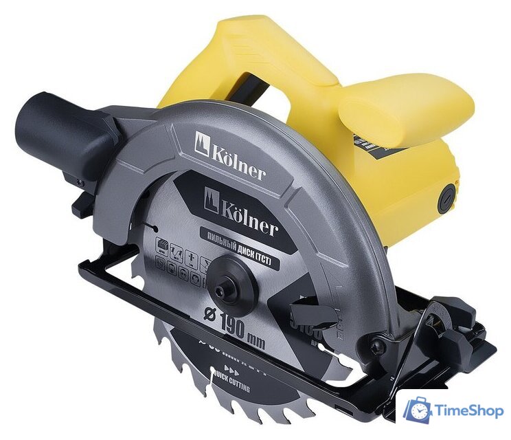 Дисковая (циркулярная) пила Kolner KCS 190/1400 - Изображение №2 — Интернет-магазин Time-Shop