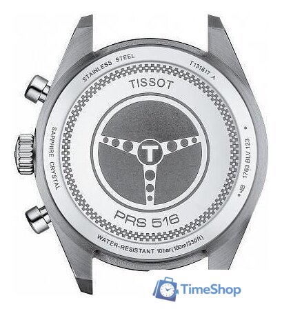 Наручные часы Tissot Prs 516 Chronograph T131.617.16.032.00 - Изображение №2 — Интернет-магазин Time-Shop
