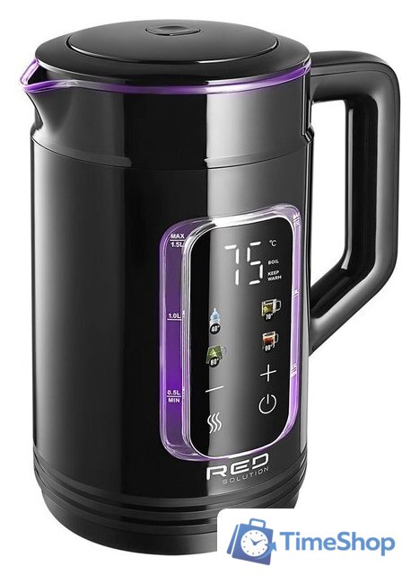 Электрический чайник RED Solution AG119DB - Изображение №2 — Интернет-магазин Time-Shop